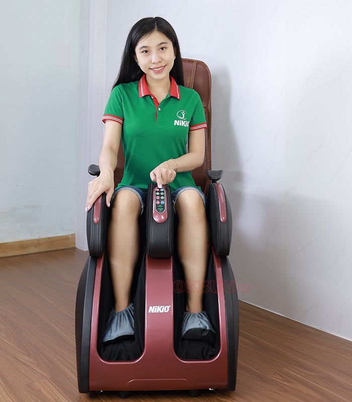 Máy massage chân lưới bảo vệ chân Nikio NK-289