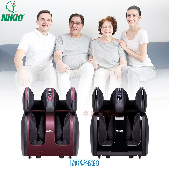 Máy massage chân màu sắc sang trọng Nikio NK-289