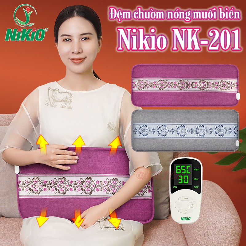 Đệm nhiệt nóng toàn thân Nikio NK-201