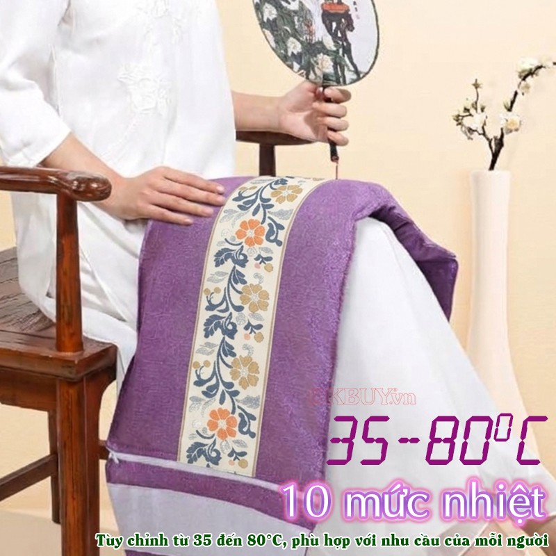 Đệm nhiệt nóng toàn thân 11 mức nhiệt Nikio NK-202