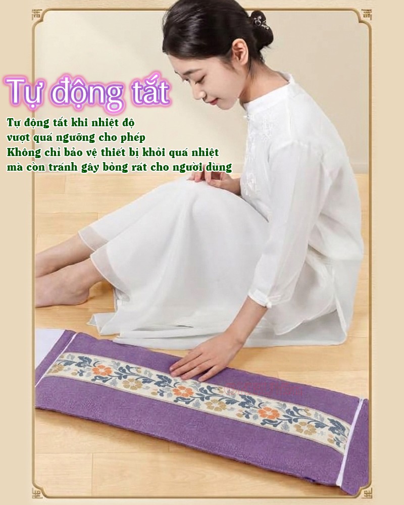 Đệm nhiệt nóng toàn thân tự tắt khi quá nhiệt Nikio NK-202