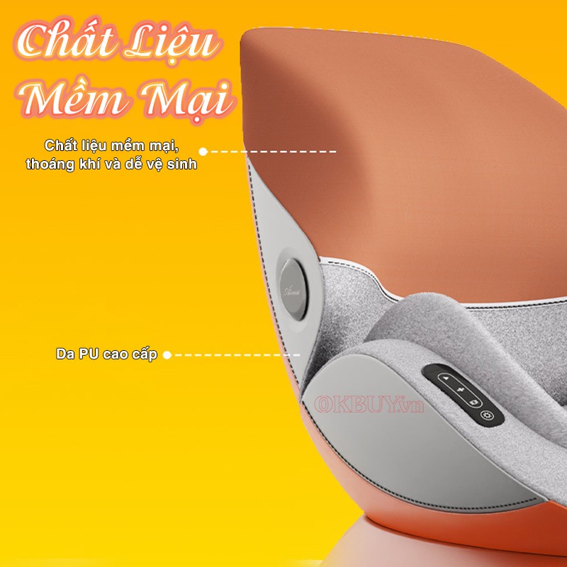 Ghế massage công thái học chất liệu mềm Aiveisi AVS-P9