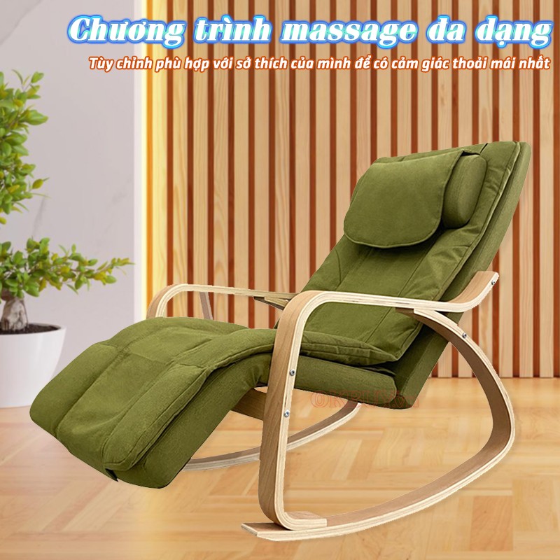 Ghế massage bập bênh massage đa dạng Nikio NK-155