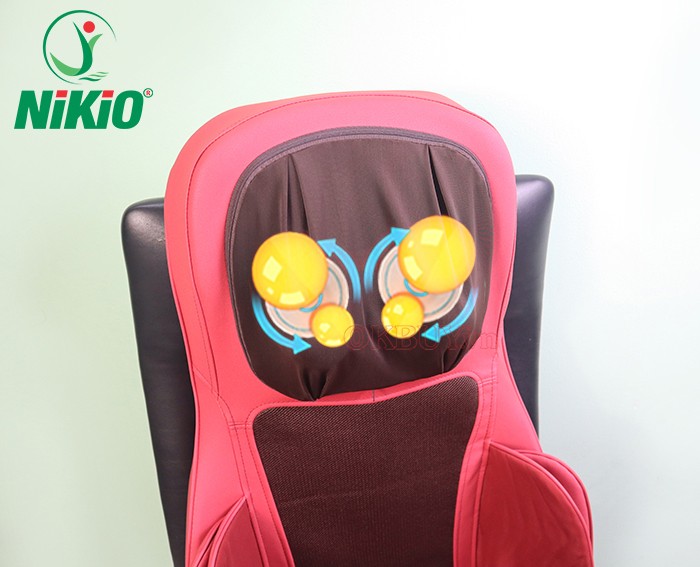 Ghế massage toàn thân massage bằng con lăn 3D Nikio NK-181