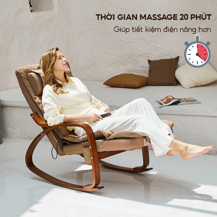 Ghế massage bập bênh thư giãn toàn thân Oways 7087