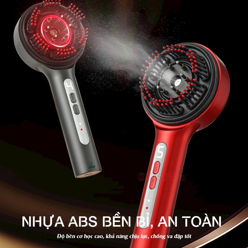 Lược massage đầu Nikio NK-112 nhựa ABS bền bỉ