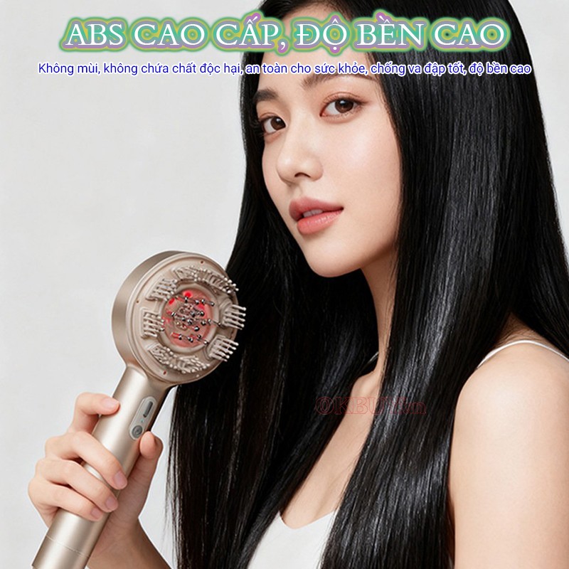 Lược massage đầu Nikio NK-112 nhựa ABS cao cấp