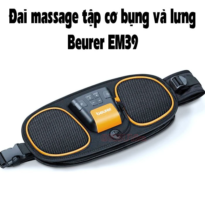 Đai massage tập cơ bụng và lưng Beurer
