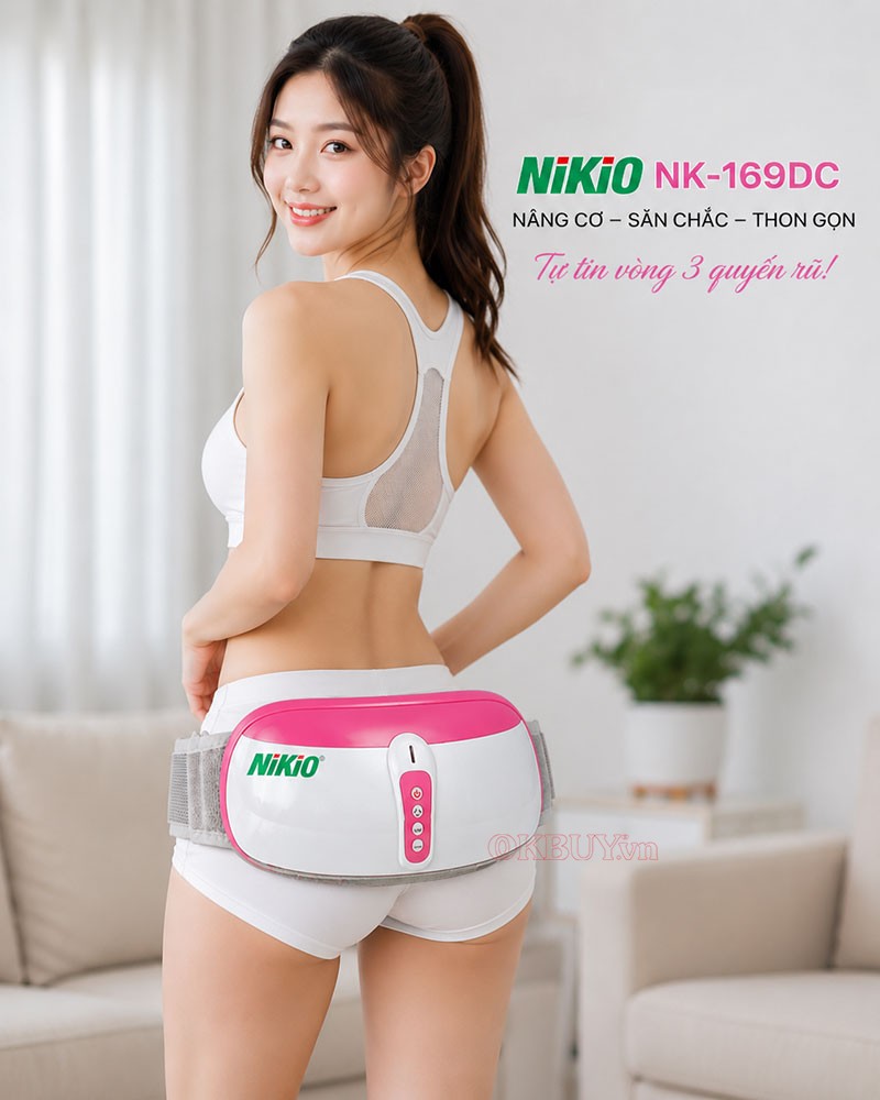 đai massage mông Nikio NK-169DC