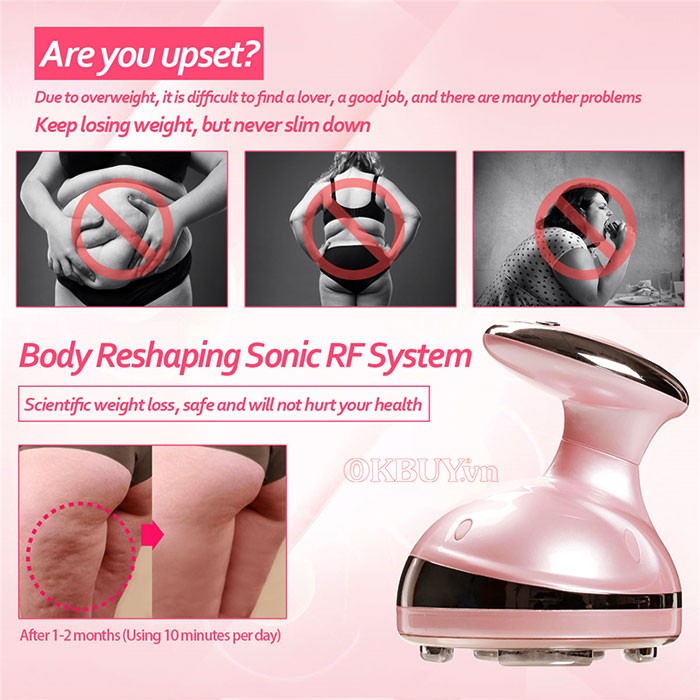Máy massage giảm béo toàn thân RF