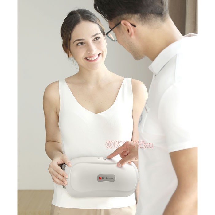 Đai massage giảm mỡ bụng pin sạc