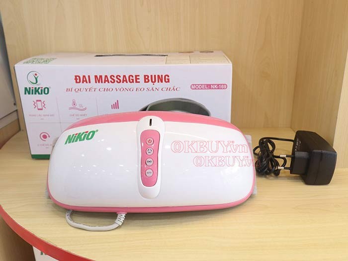 Hình ảnh đai massage bụng rung lắc Nikio NK-169