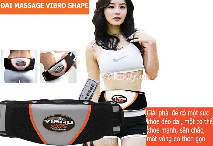 Đai massage giảm mỡ bụng Vibro Shape chính hãng giá rẻ