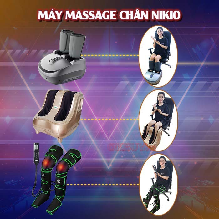 Các dòng máy massage chân giá rẻ hiện có tại OKBUY