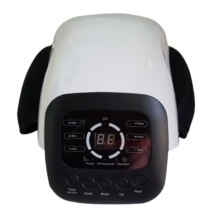 Máy massage đầu gối áp suất khí kết hợp rung, nhiệt đa năng CR-186 có ̉ kiểu mát xa rung