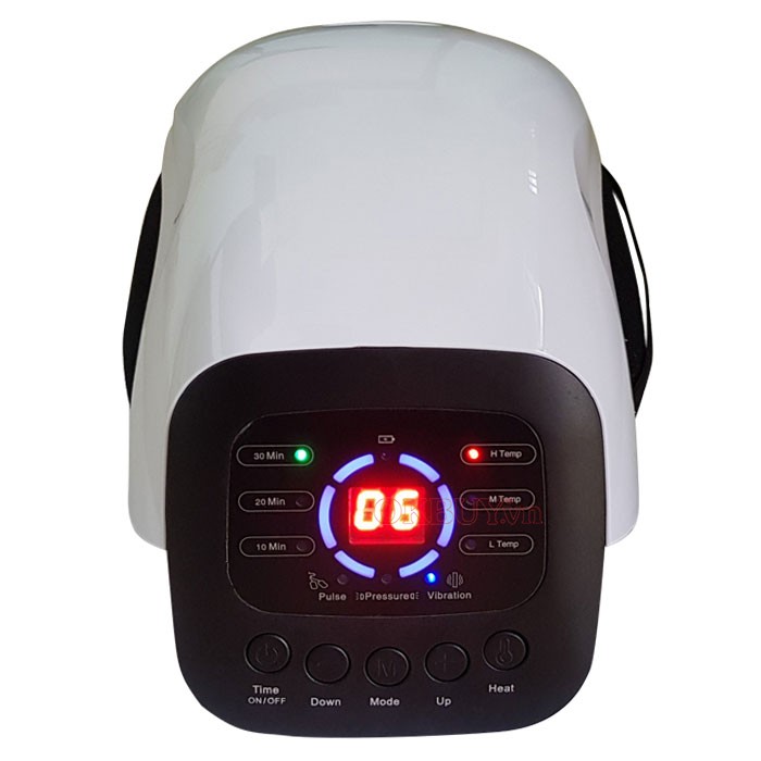 Máy massage đầu gối áp suất khí kết hợp rung, nhiệt đa năng CR-186 thiết kế đẹp