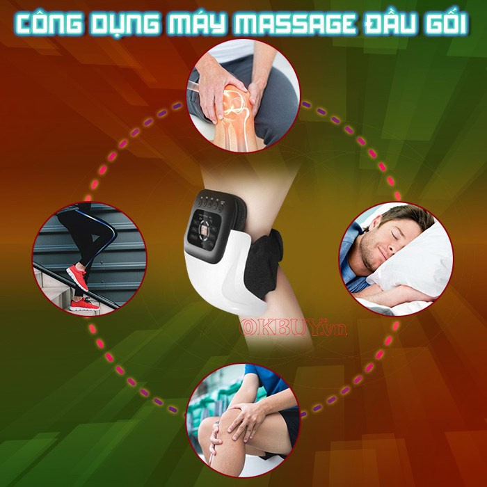 Công dụng máy massage đầu gối