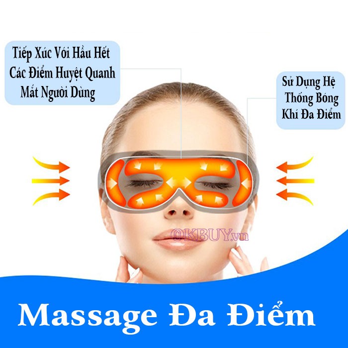 Máy massage mắt Bluetooth
