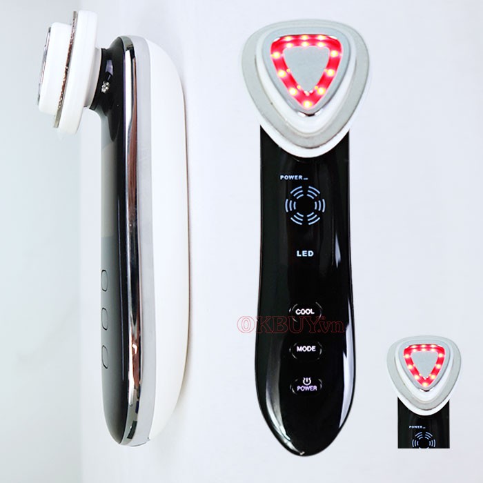 Máy massage RF kết hợp ánh sáng sinh học