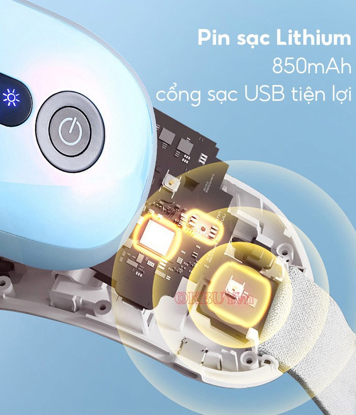 Pin sạc dung lượng 850mAh