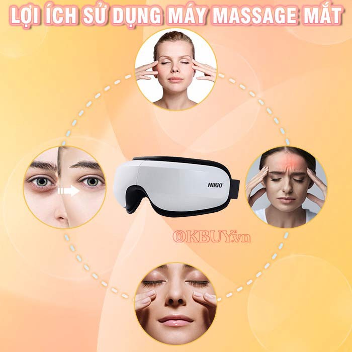 Những lợi ích khi sử dụng các sản phẩm massage mắt