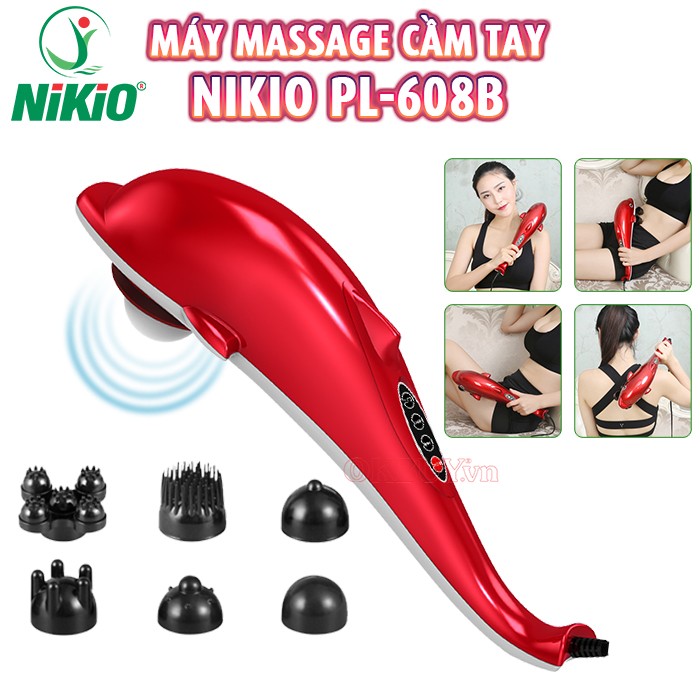 máy massage cầm tay cá heo Nikio