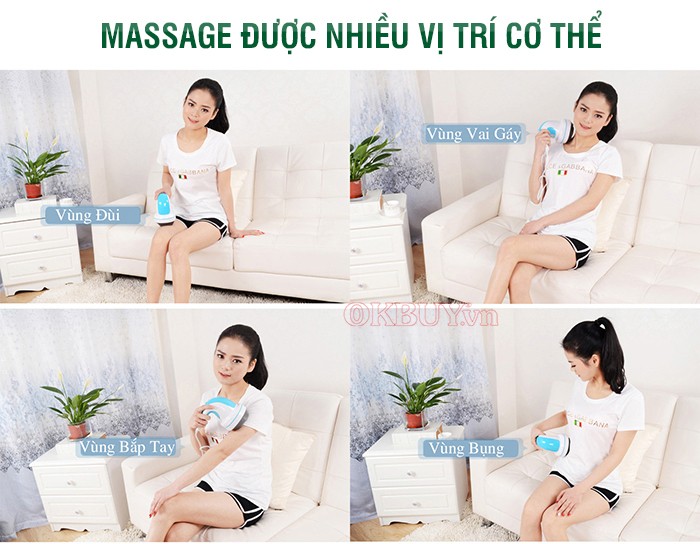 Máy massage cầm tay Puli PL-604AC4