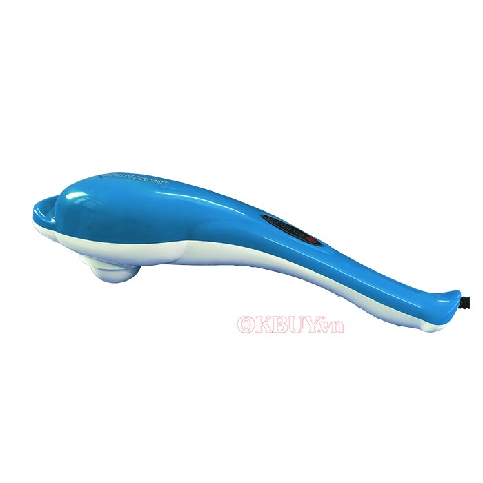 Máy massage cá heo cầm tay Puli PL-606B màu xanh
