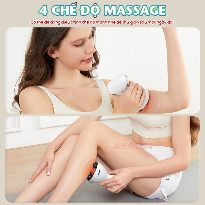 Máy massage cầm tay 2 tốc độ Puli PL-671DC