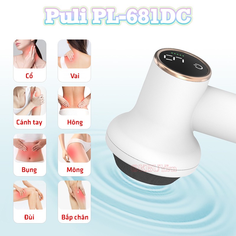 Máy massage cầm tay cao cấp Puli PL-681DC