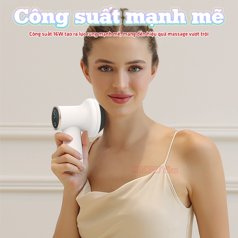 Máy massage cầm tay công suất mạnh mẽ Puli PL-681DC