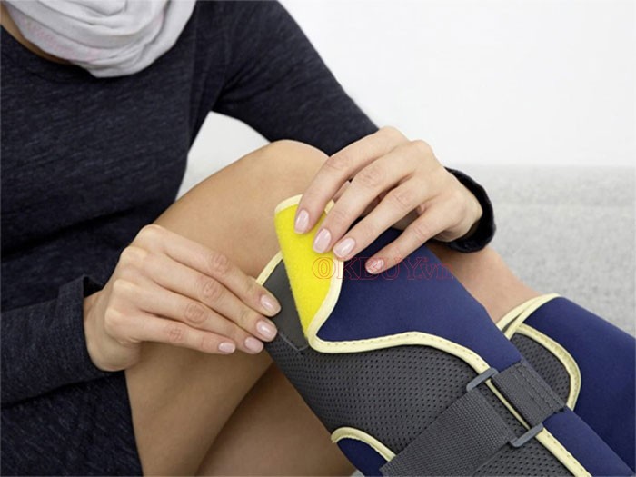 Máy massage chân áp suất khí Beurer FM150 khóa dán Velcro linh hoạt đơn giản