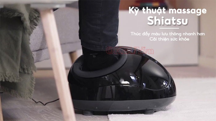 Máy massage chân Shiatsu Beurer FM90 - kỹ thuật mát xa shiatsu
