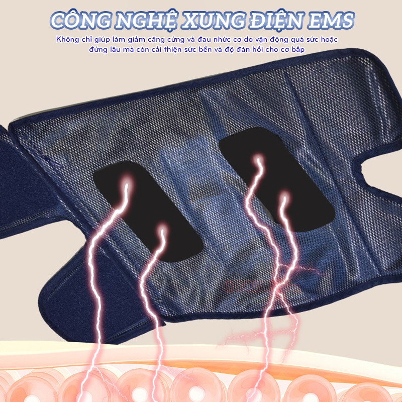 Máy massage bắp chân công nghệ xung điện EMS Booster ST-505A