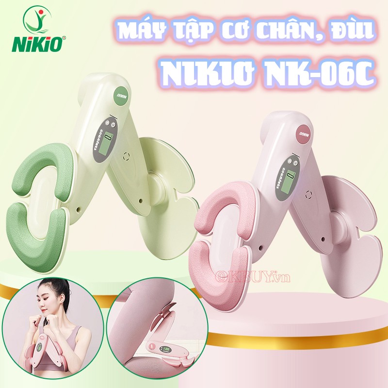 Máy tập cơ chân, cơ đùi Nikio NK-06C