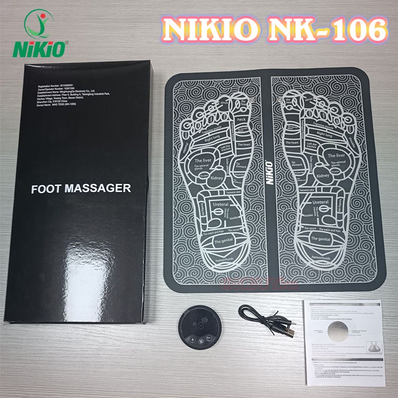 Máy massage chân xung điện đặc điểm Nikio NK-106