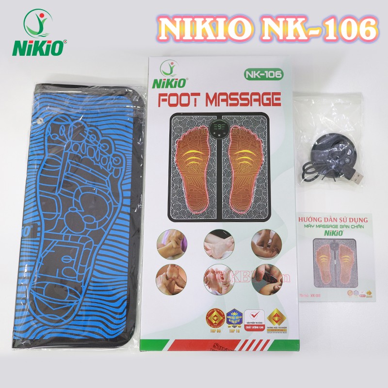 Máy massage chân xung điện đặc điểm Nikio NK-106