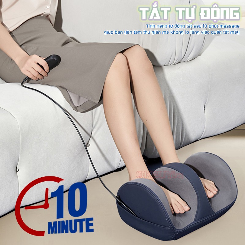 Máy massage chân tự tắt sau 10 phút Nikio NK-183