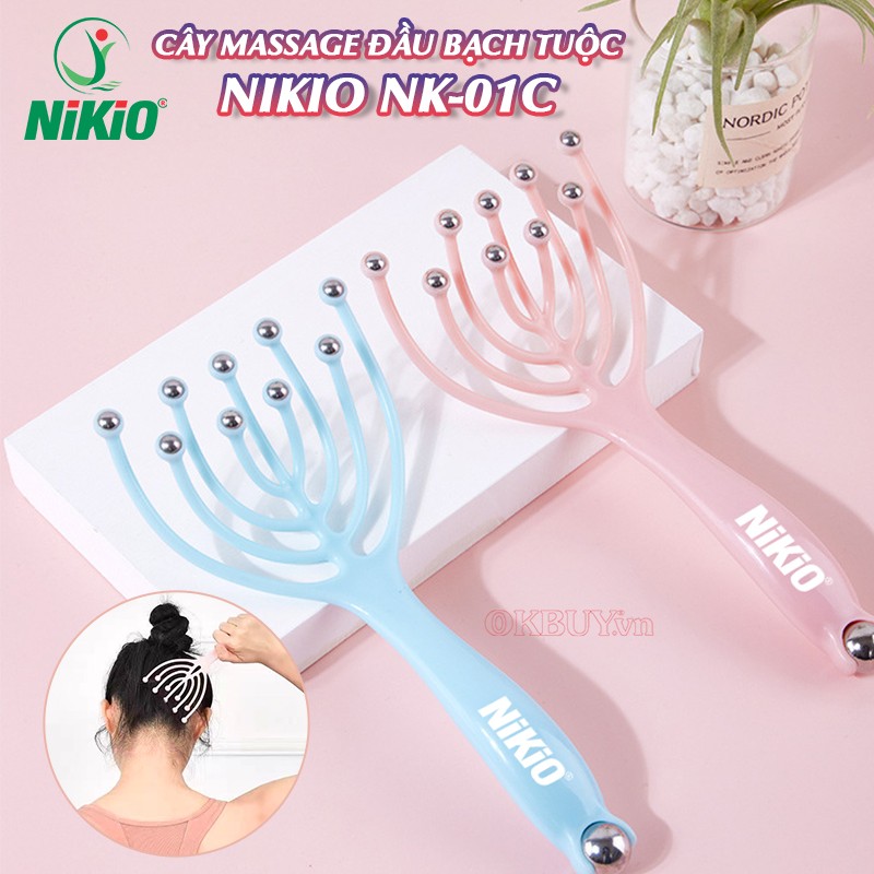 Cây massage đầu bạch tuộc Nikio NK-01C