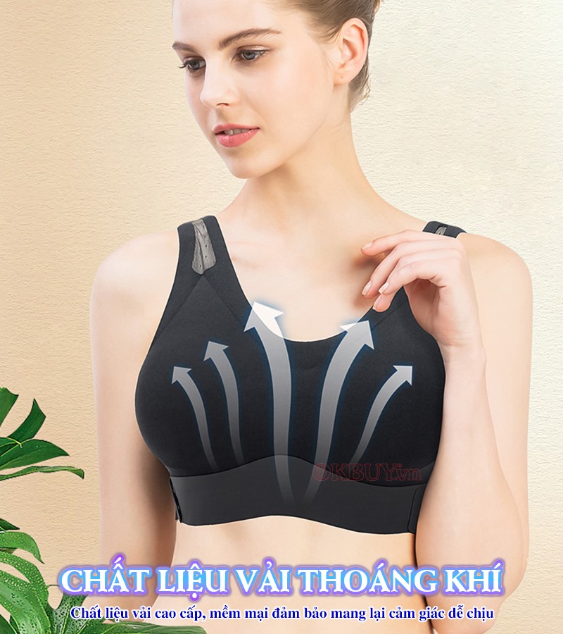 Máy massage nâng cơ ngực vải mềm mại thoáng khí Mingzhen MZ-AM001-2