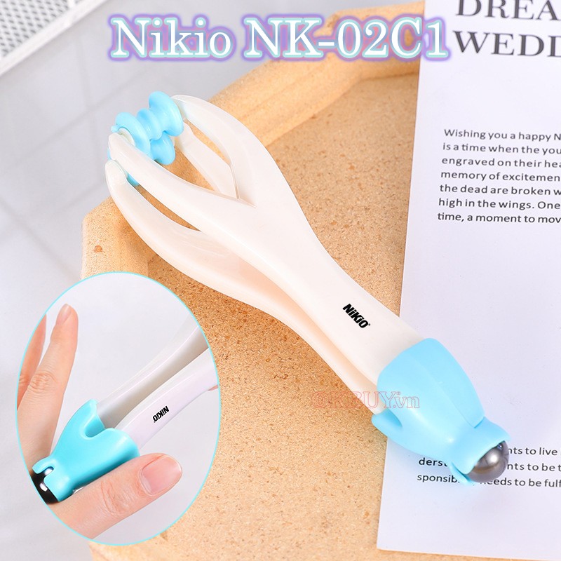 Con lăn massage ngón tay dễ sử dụng Nikio NK-02C1