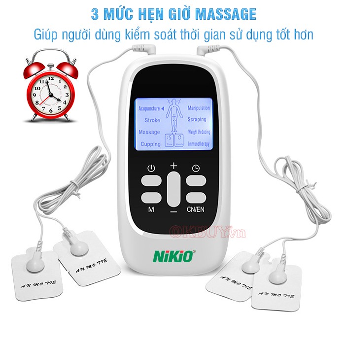 Máy massage xung điện Nikio NK-100