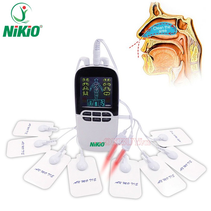Máy massage xung điện hồng ngoại Nikio NK-102