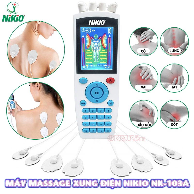 Máy massage xung điện Nikio NK-103A