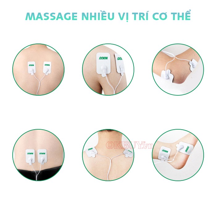 Máy massage xung điện Nikio NK-105