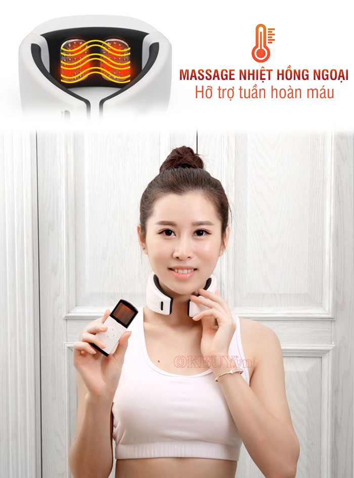Máy massage xung điện trị đau mỏi cổ PULI PL-758