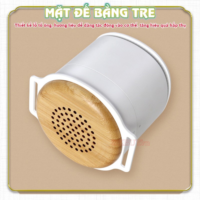 Máy xông dược liệu mặt đế bằng tre ST-1901