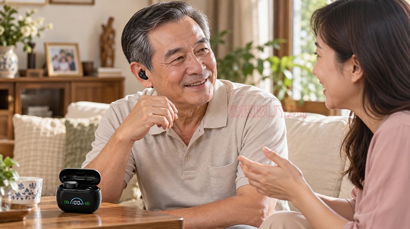 Thiết kế như tai nghe bluetooth