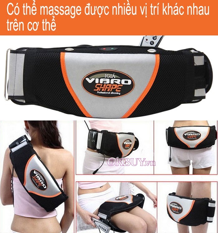 Chọn mua đai massage ngực, mông, eo, hông Vibro Shape