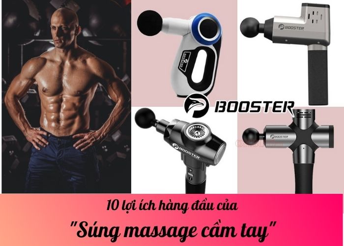 10 lợi ích hàng đầu của súng massage cầm tay - bạn có biết